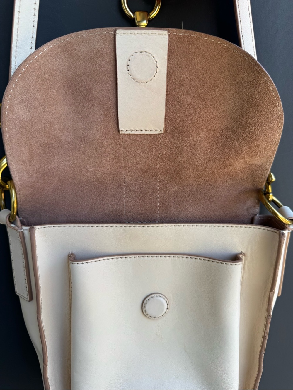 Frye Ilana leather saddle bag - Picture 5 of 10